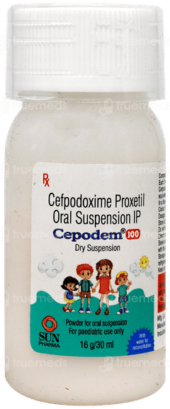Cepodem 100 Dry Suspension 30Ml